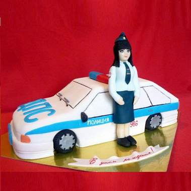 Торт красивый полицейский купить - челябинск.сладкоежкин.рф